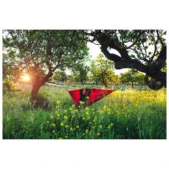 Amazonas Leichthängematte Silk Traveller XL - Hängematte -Naturnahes Camping amazonas leichthaengematte silk traveller xl haengematte detail 3