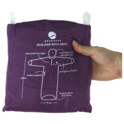 Silkliner - Reiseschlafsack -Naturnahes Camping bergstop silkliner reiseschlafsack detail 9