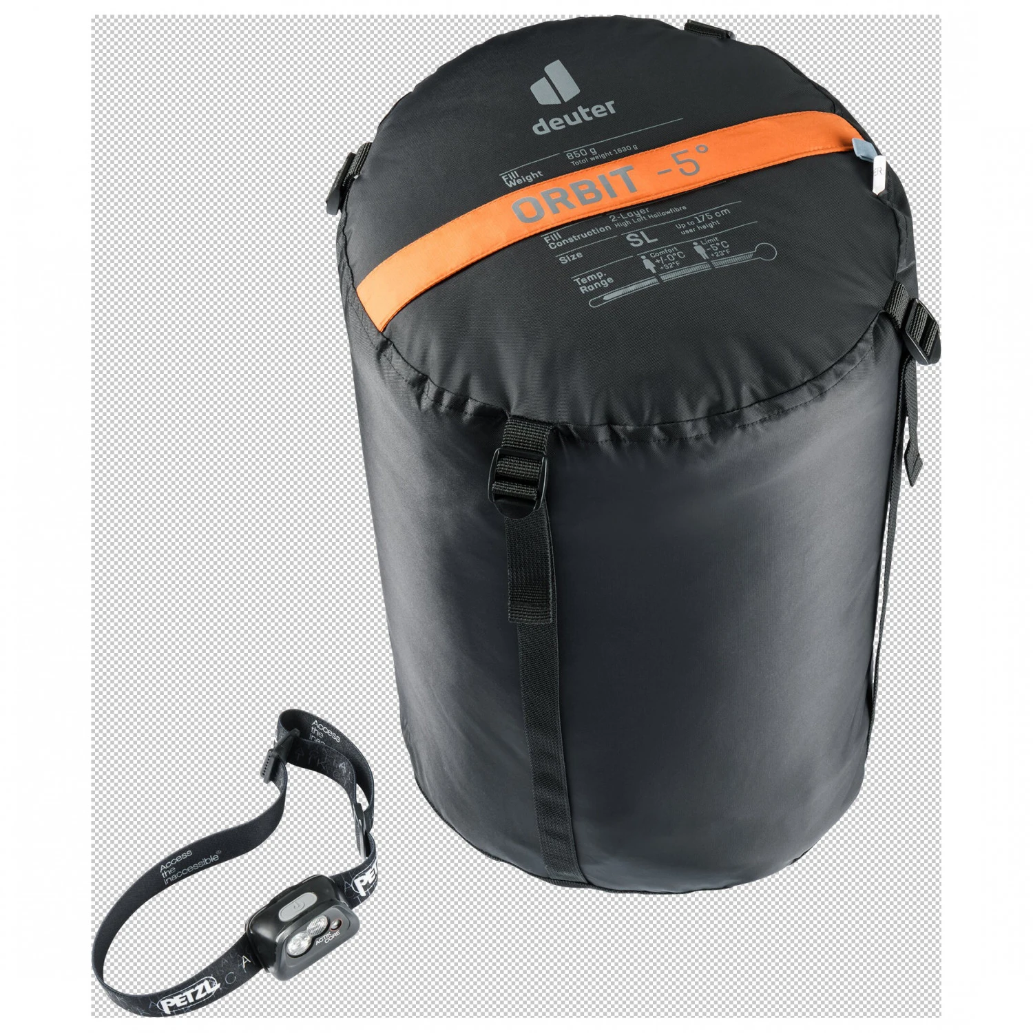 Deuter Women's Orbit -5° SL - Kunstfaserschlafsack 4 Deuter Women's Orbit -5° SL - Kunstfaserschlafsack – Bild 4