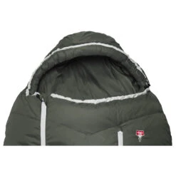 Grüezi Bag Biopod DownWool Summer 185 - Daunenschlafsack -Naturnahes Camping grueezi bag biopod downwool summer 185 daunenschlafsack detail 5