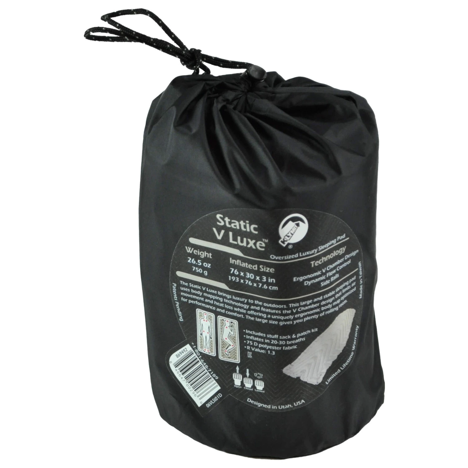 Klymit Static V Luxe - Isomatte 3 Klymit Static V Luxe - Isomatte – Bild 3