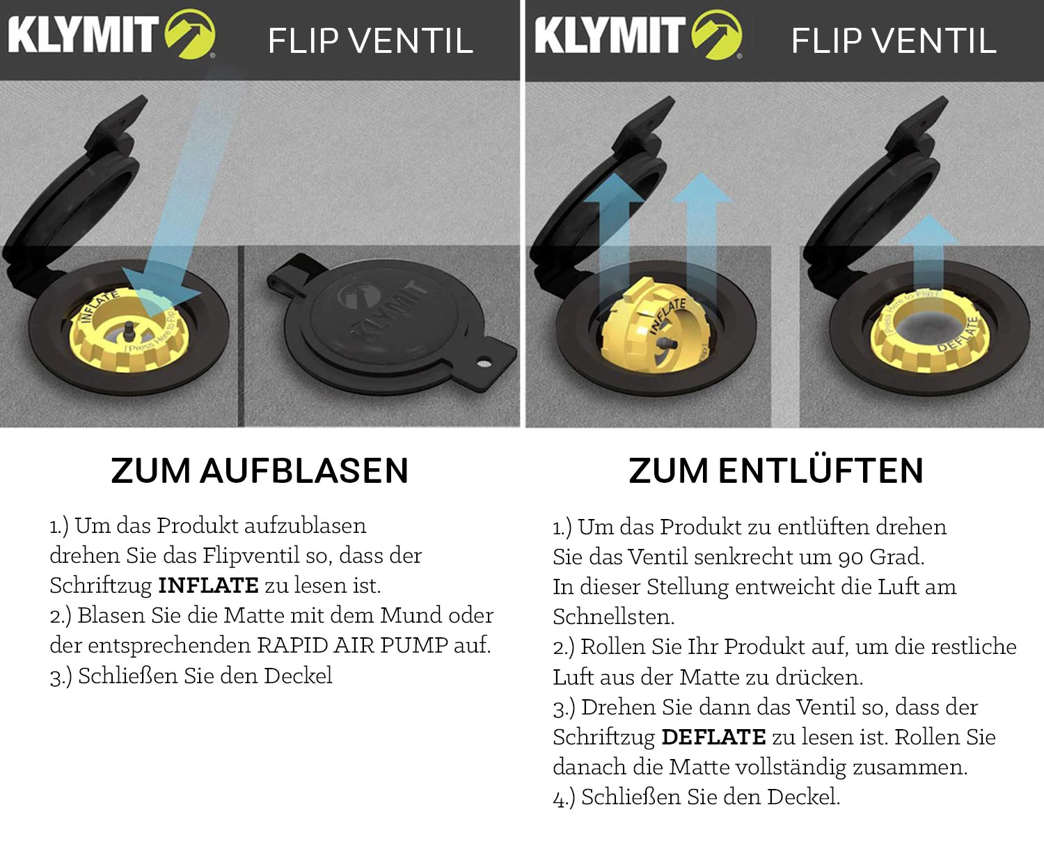 Klymit Static V Luxe - Isomatte 4 Klymit Static V Luxe - Isomatte – Bild 4
