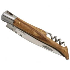 Laguiole Taschenmesser Classic Korkenzieher - Messer -Naturnahes Camping laguiole taschenmesser classic korkenzieher messer detail 3