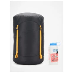 Marmot Col - Daunenschlafsack -Naturnahes Camping marmot col daunenschlafsack detail 3