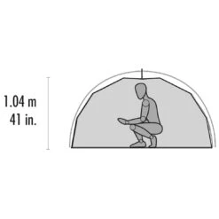 MSR Elixir 3 - 3-Personen Zelt -Naturnahes Camping msr elixir 3 3 personen zelt bf detail 7