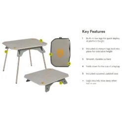 Nemo Moonlander Table - Campingtisch -Naturnahes Camping nemo moonlander table campingtisch detail 3