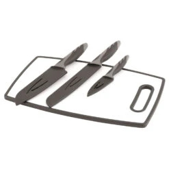 Outwell Caldas Knife Set With Cutting Board - Messer