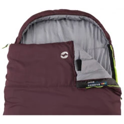 Outwell Campion Lux - Kunstfaserschlafsack -Naturnahes Camping outwell campion lux kunstfaserschlafsack detail 5