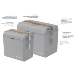 Outwell ECOlux 24 Light Grey 12V/230V - Kühlbox 7 Outwell ECOlux 24 Light Grey 12V/230V - Kühlbox -Naturnahes Camping outwell ecolux 24 light grey 12v 230v kuehlbox detail 4