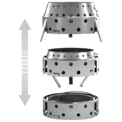 Petromax Grill 'Atago' - Trockenbrennstoffkocher -Naturnahes Camping petromax grill atago trockenbrennstoffkocher detail 4