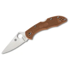 Spyderco Delica 4 Lightweight Flat Ground - Messer -Naturnahes Camping spyderco delica 4 lightweight flat ground messer 4