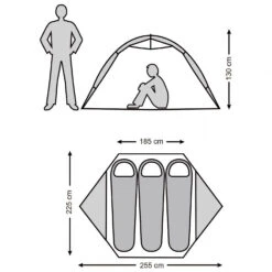 Stoic Njavve 3P Tent - 3-Personen Zelt 23 Stoic Njavve 3P Tent - 3-Personen Zelt -Naturnahes Camping stoic njavve 3p tent 3 personen zelt detail 11