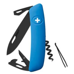 Swiza Schweizer Messer D03 All Black - Messer -Naturnahes Camping swiza schweizer messer d03 all black messer 4