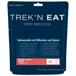 Trek'n Eat Hühnchen In Sahnenudeln + Spinat
