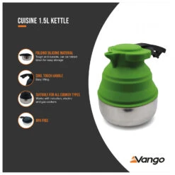 Vango Cuisine Kettle - Topf -Naturnahes Camping vango cuisine kettle topf detail 5