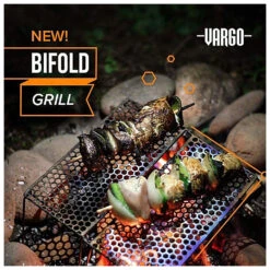 Vargo Klappgrill Biford Grill - Trockenbrennstoffkocher -Naturnahes Camping vargo klappgrill biford grill trockenbrennstoffkocher detail 5